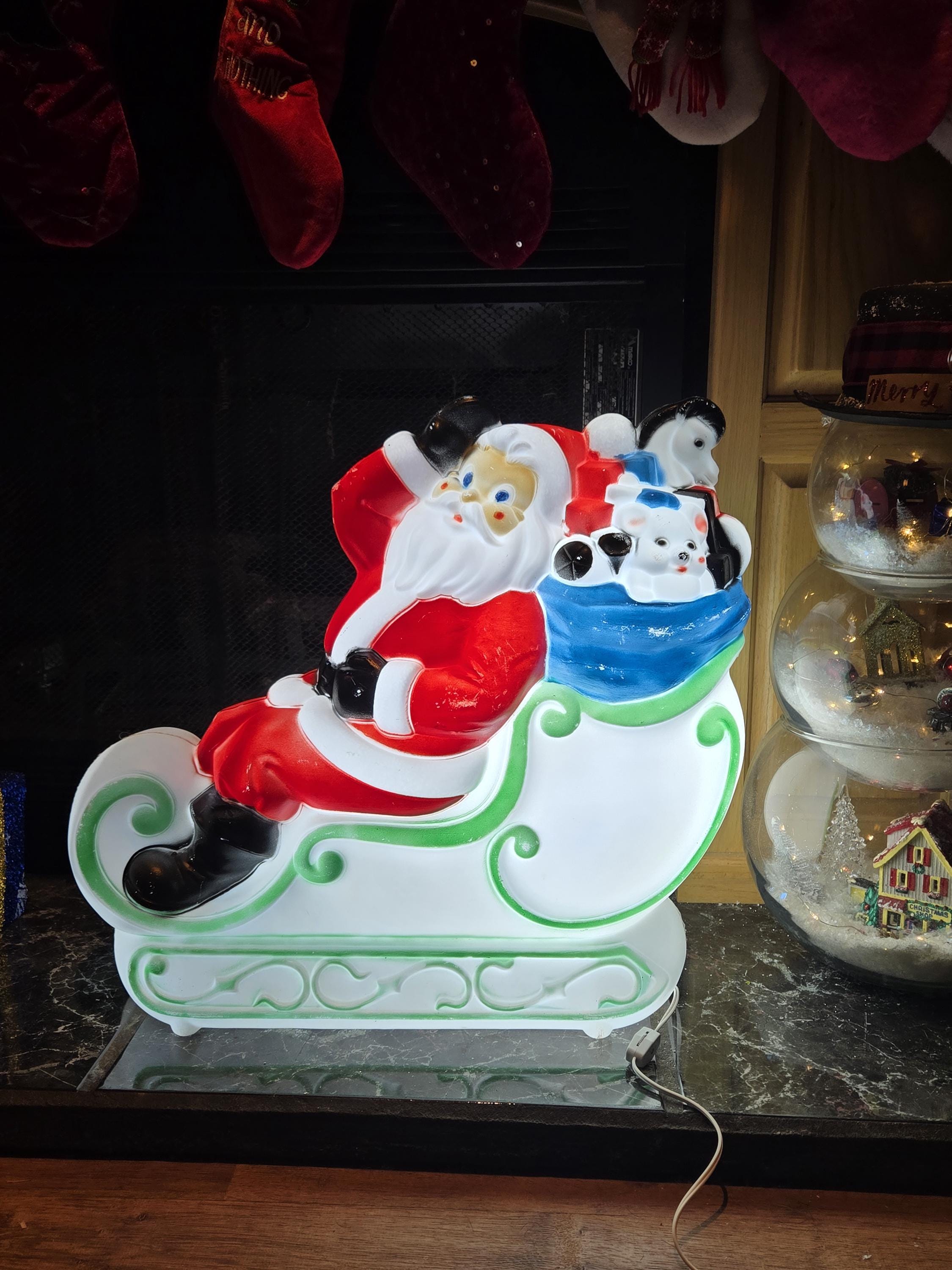 General Foam Plastics Santa Blow Mold - Etsy