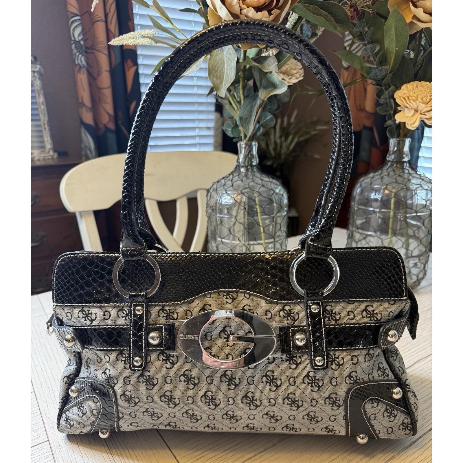 Guess Y2k Purse G Monogram - Etsy