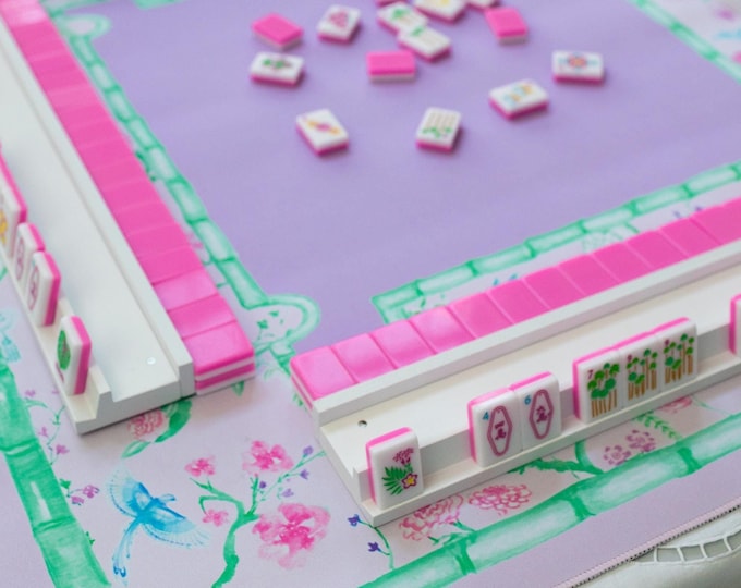 Seabee Avenue Monstera Mahjong Mat