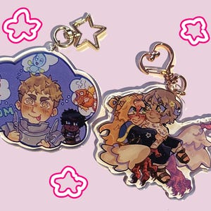 Dungeon Meshi Laois Farcille 3” keychains
