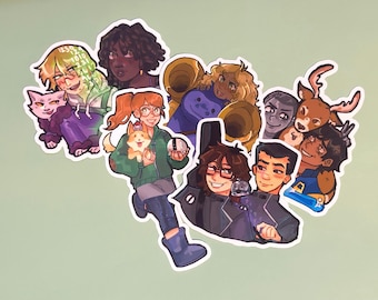 INFINITY TRAIN 3” Stickers