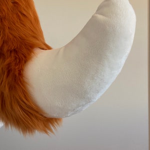 PRE-MADE Fox Tail Amber and White image 8