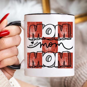 Personalized Mom Est Mug New Mom Mug Custom Maternity Coffee Mug For Pregnant Daughter Expecting Mom Gift Pregnancy Reveal Baby Announcement