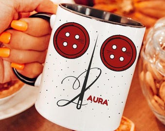 Personalized Coraline Inspired Halloween Mug Spooky Mug Coraline Lover Halloween Mug Custom Coffee Mug Custom Halloween Mug Coraline Gifts