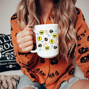 Button Doll Coraline Inspired Halloween Mug Spooky Mug Coraline Lover Halloween Mug Custom Coffee Mug Custom Halloween Mug Coraline Gifts