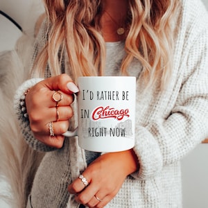 Chicago Mug Chicago Vacation Chicago Trip Chicago Family Vacation Chicago Honeymoon Chicago Travel Souvenir Mug Gift for Him Her Vacay Mug