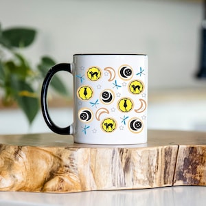 Button Doll Coraline Inspired Halloween Mug Spooky Mug Coraline Lover Halloween Mug Custom Coffee Mug Custom Halloween Mug Coraline Gifts