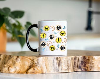 Button Doll Coraline Inspired Halloween Mug Spooky Mug Coraline Lover Halloween Mug Custom Coffee Mug Custom Halloween Mug Coraline Gifts