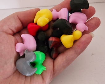Assortment of Rubber Ducks, 3D Printed Ducks for Jeep Collectors, Fun Prank Gift