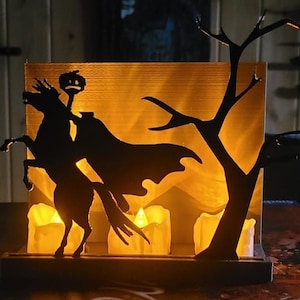 Sleepy Hollow Silhouette decor