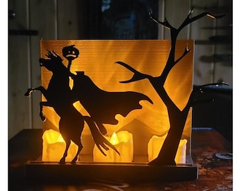 Sleepy Hollow Silhouette decor