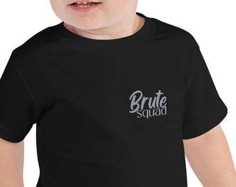 Brute Squad Embroidered Toddler Short Sleeve Tee