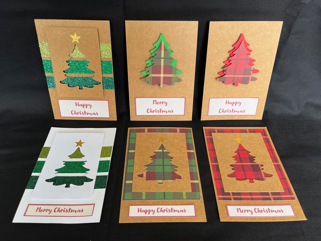 Kit DIY Cartes De Vœux Diamant Noël - 6 Cartes Avec Enveloppes, Broderie Strass, Bricolage Créatif
