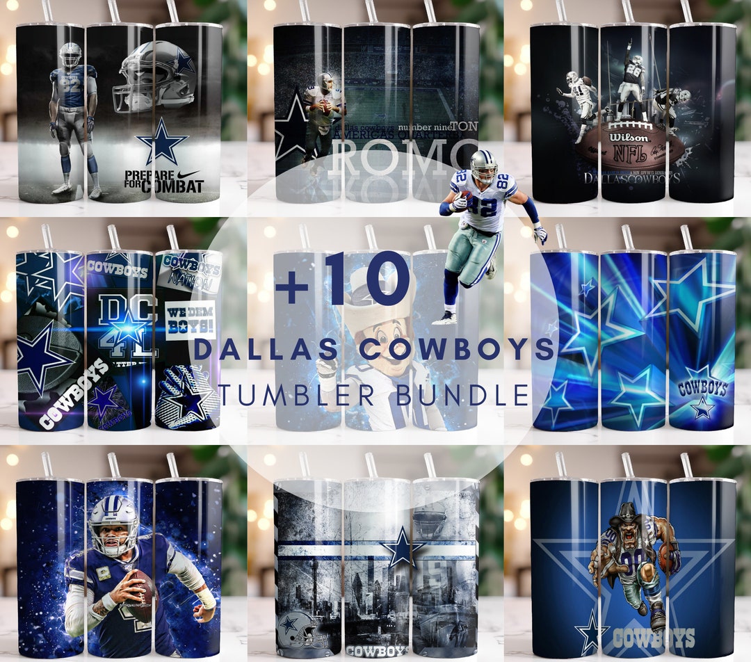 10 Cowboys Design Tumbler Wrap Bundle 20oz Skinny Tumbler - Etsy