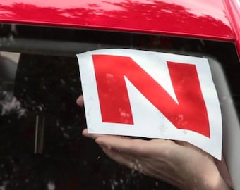 Irland Fahranfänger Sticker N-Zeichen (Digitaler Download)