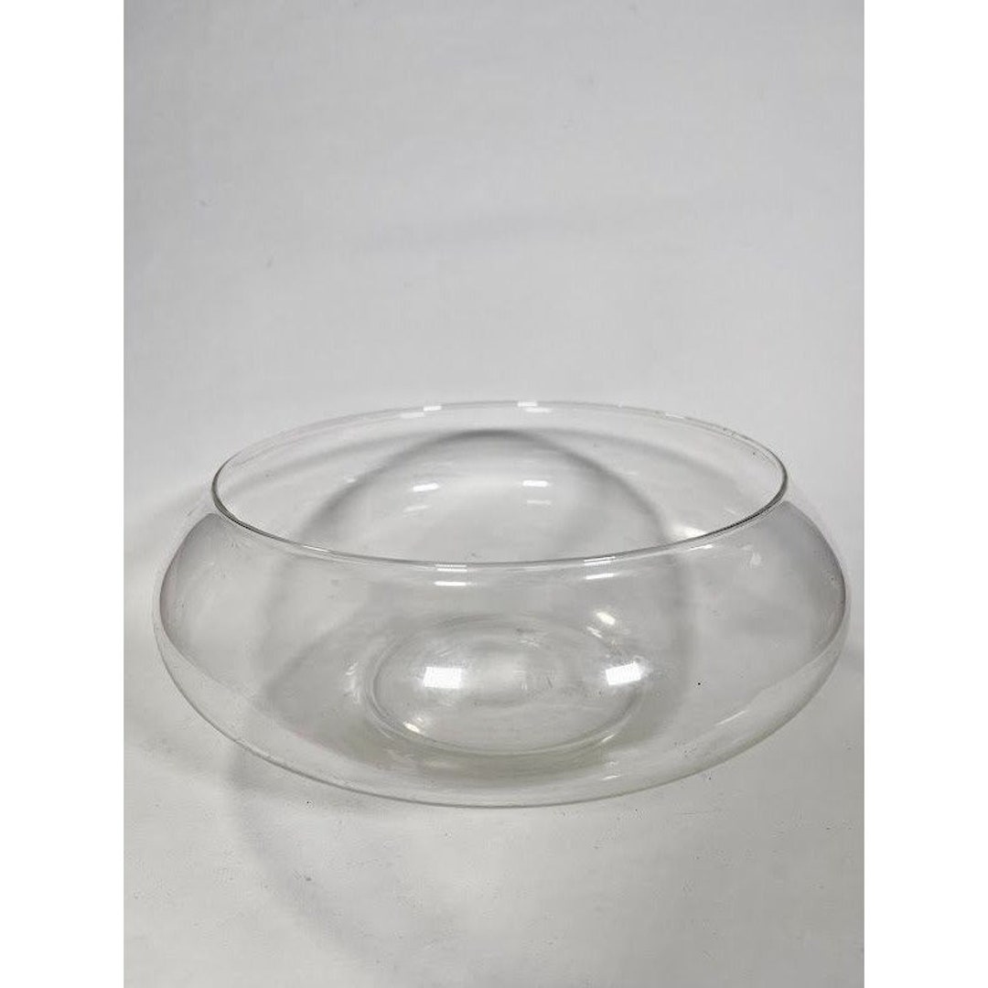 10 Clear Glass Floating Candle Bowl Etsy