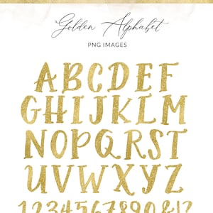 Gold Glitter Alphabet Clipart, Gold Glitter Alphabet PNG, Gold Letters Clipart, Glitter Clipart Font, Gold Font Clipart PNG Images, Glitter