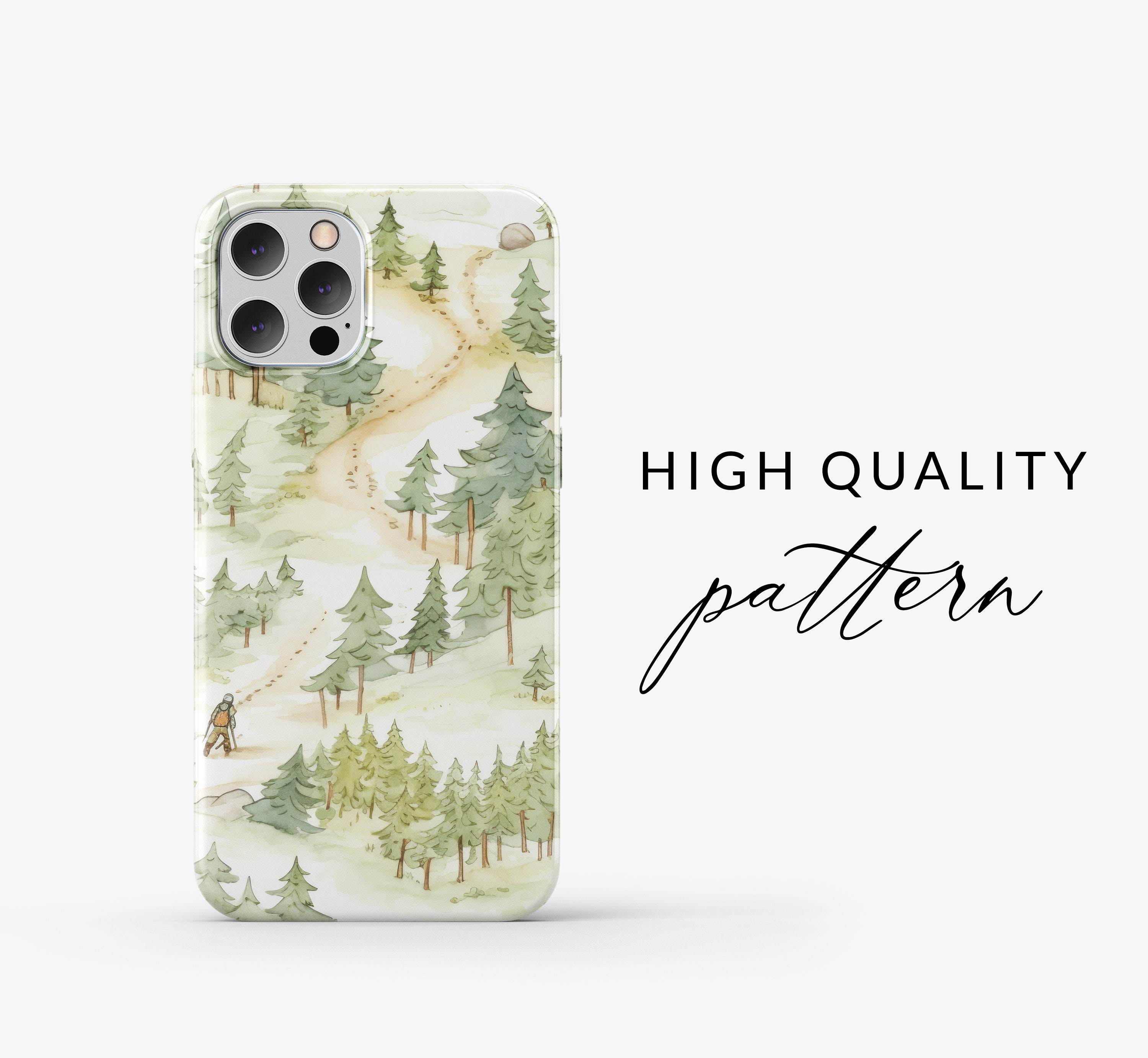 Hiking Background Pattern, Seamless Adventure Background, Camping ...