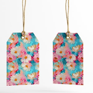 40 Painted Abstract Floral Pattern Collection, Seamless Painted Floral ...