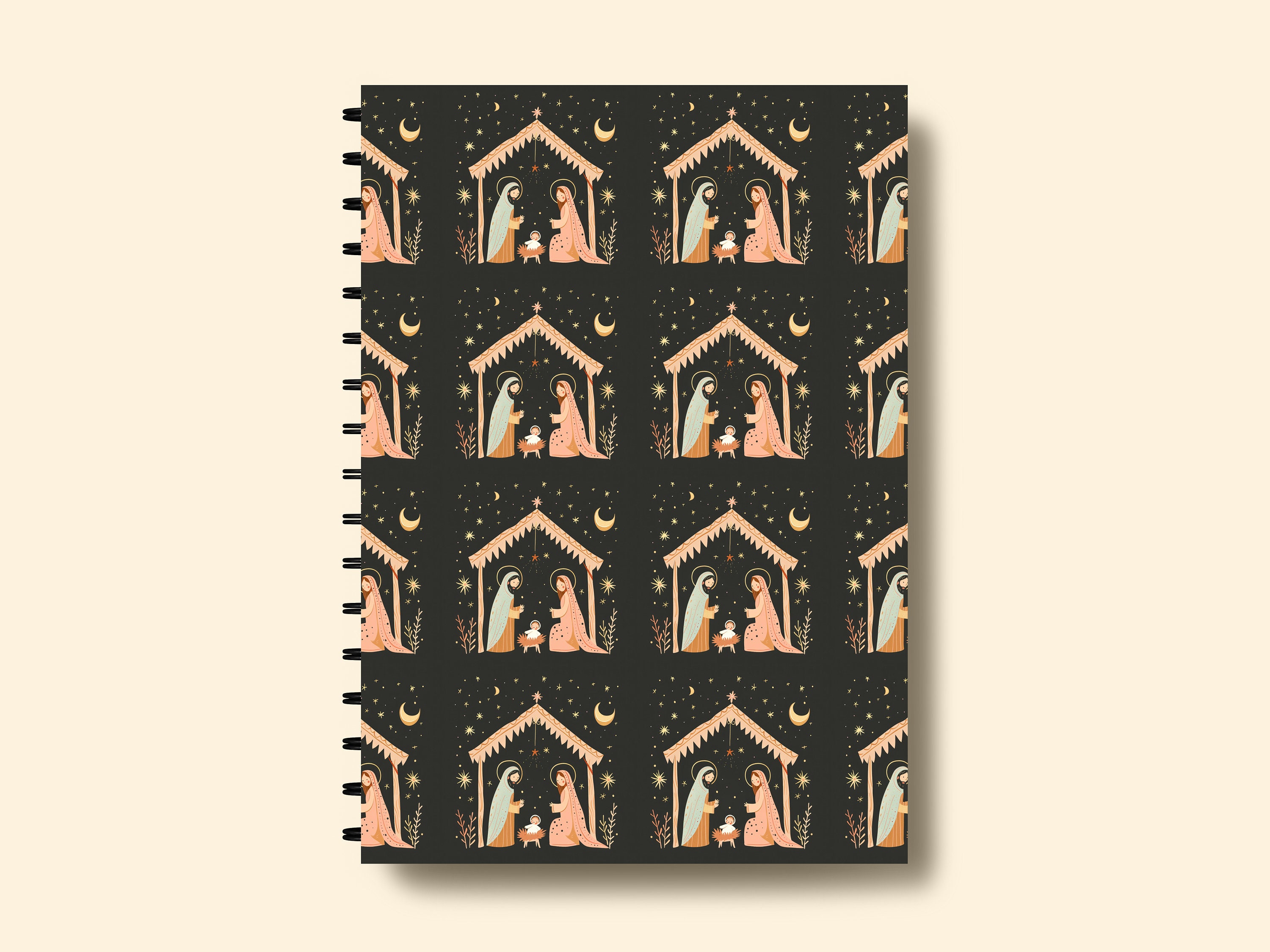 Nativity Background Pattern Nativity Scene Background PNG Seamless Nativity Background Pattern ...