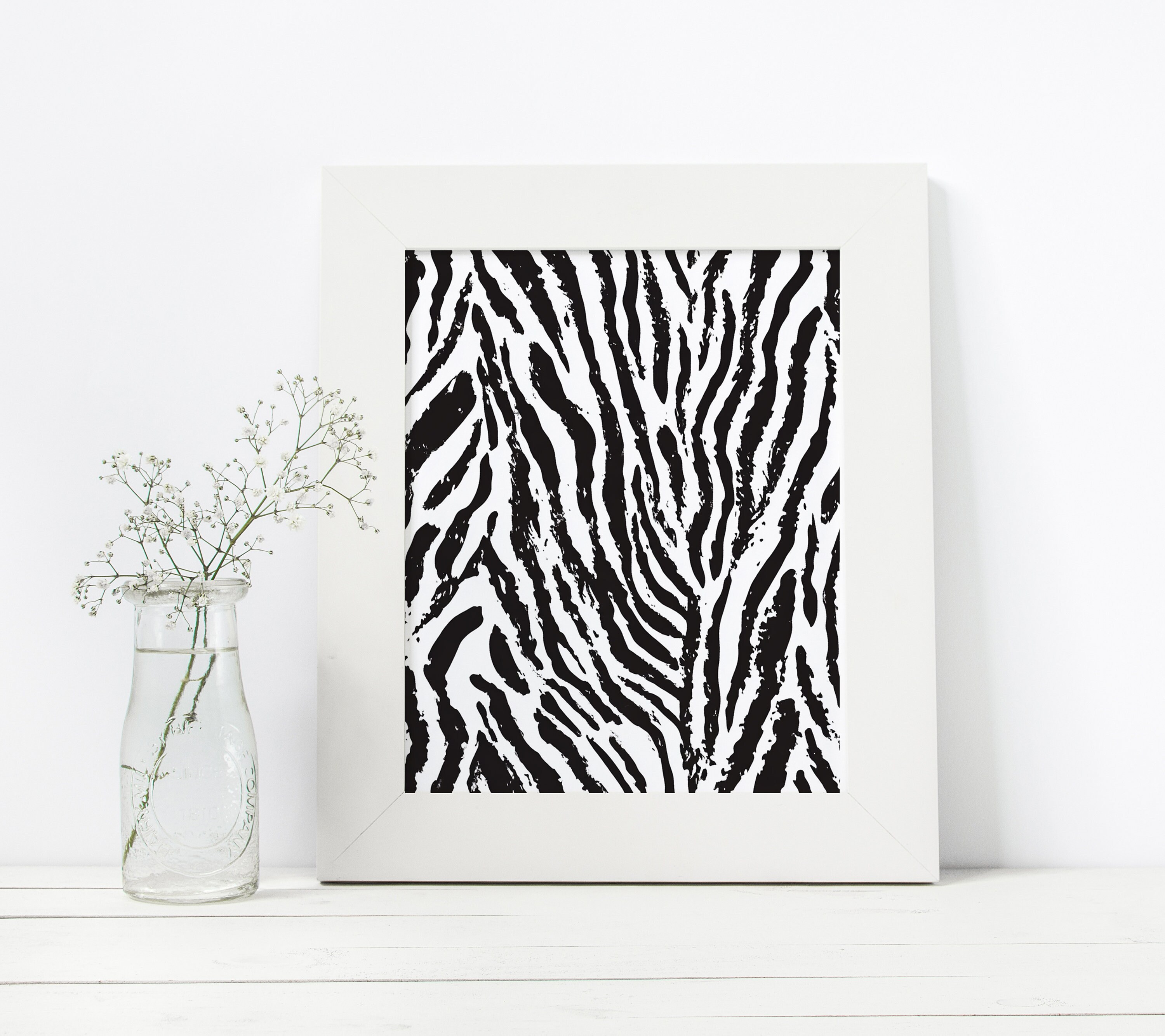 Zebra Print Seamless Pattern Background Animal Print Seamless Zebra ...