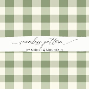 Nahtloses Vichy-Muster, salbeigrüner karierter Hintergrund, salbeigrünes kariertes Muster, niedliches Landhaus-grünes Gingham-nahtloses Muster
