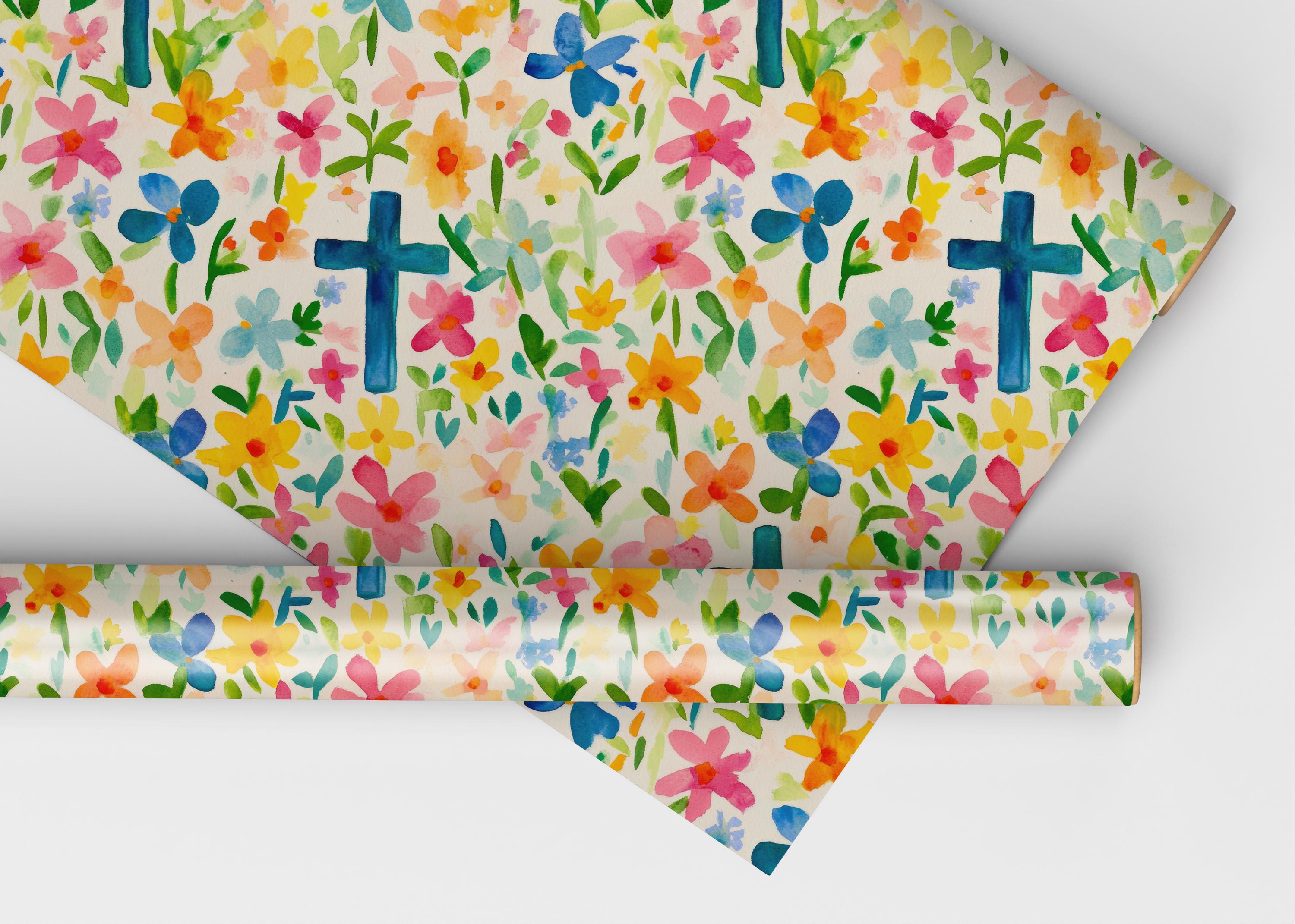 Watercolor Crosses Background Pattern PNG Seamless Background Painted ...