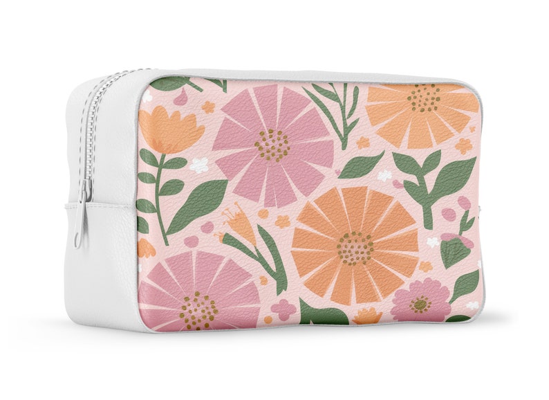 Seamless 70s Daisy Pattern, Repeating Retro Daisy Pattern Background ...