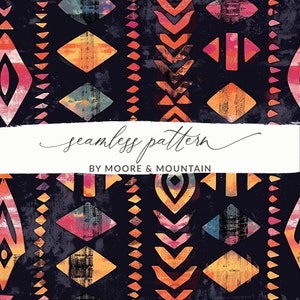 Aztekisk sömlös mönster tribal bakgrund Indiansk sömlös mönster för kommersiellt bruk Sömlöst aztekiskt mönster