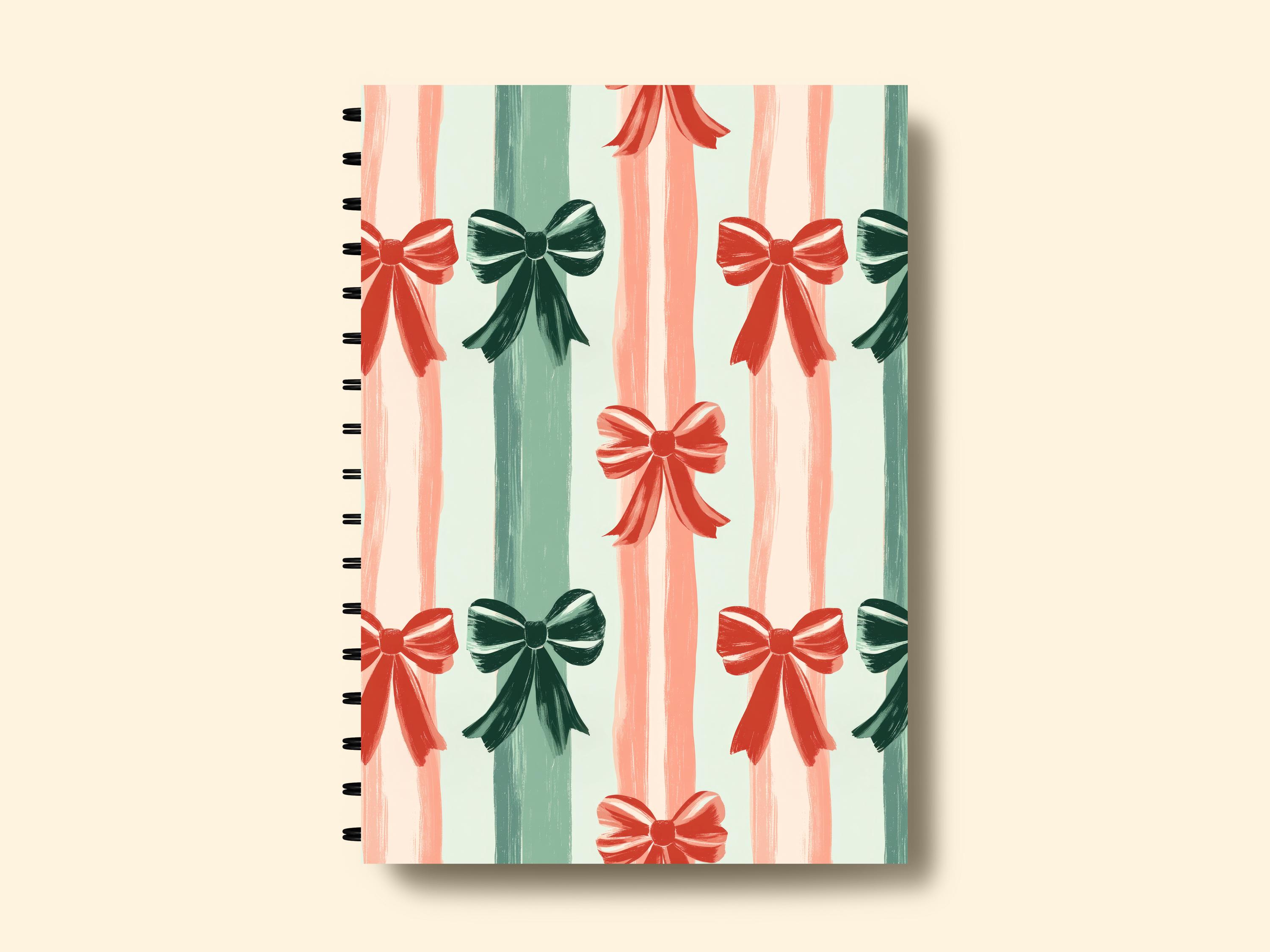 Seamless Christmas Bow Pattern Red and Green Christmas Bows Seamless ...
