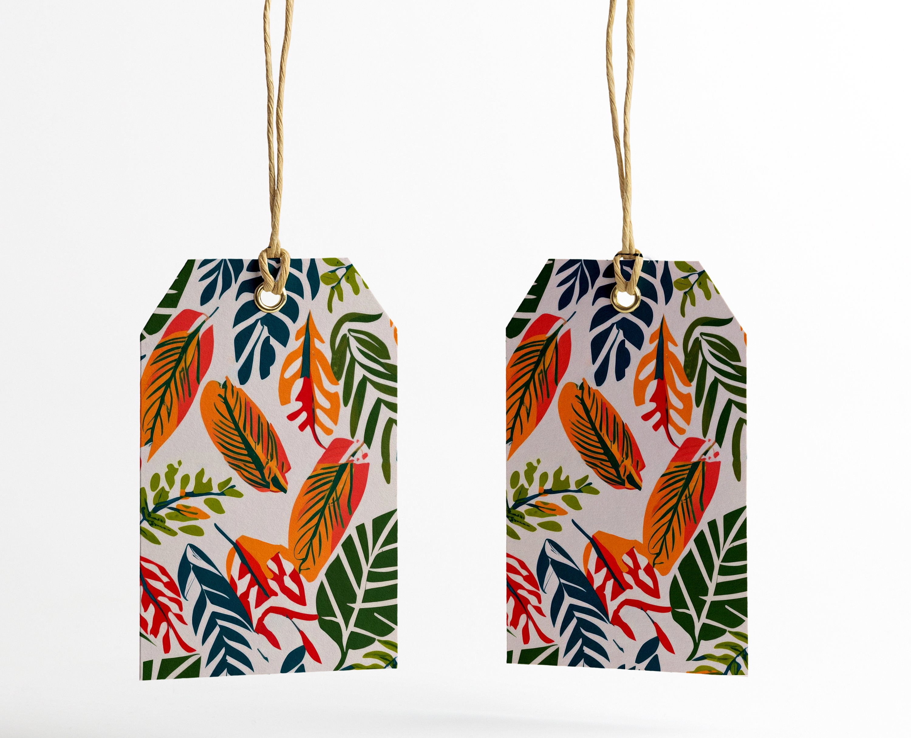 Seamless Colorblock Pattern, Modern Leaf Pattern, Seamless Leaves ...