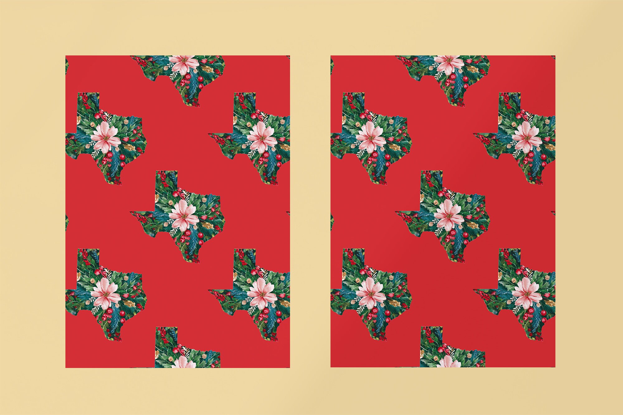 Texas Repeating Vector Texas Background Pattern, Seamless Texas State Digital Paper File ...