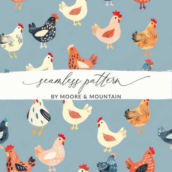 Chicken Wallpaper - Etsy