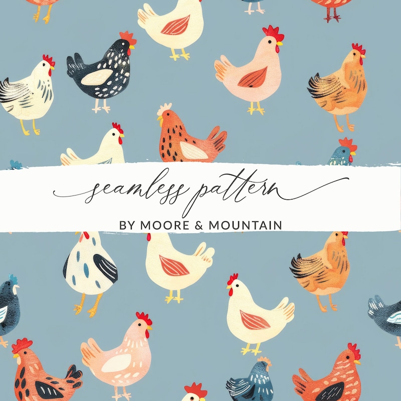 Chicken Wallpaper - Etsy