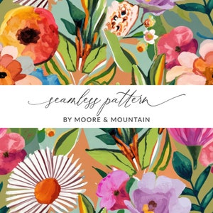 Papel digital de patrón tropical sin costuras, patrón sin costuras de flores de selva ilustradas tropicales, fondo tropical moderno sin costuras