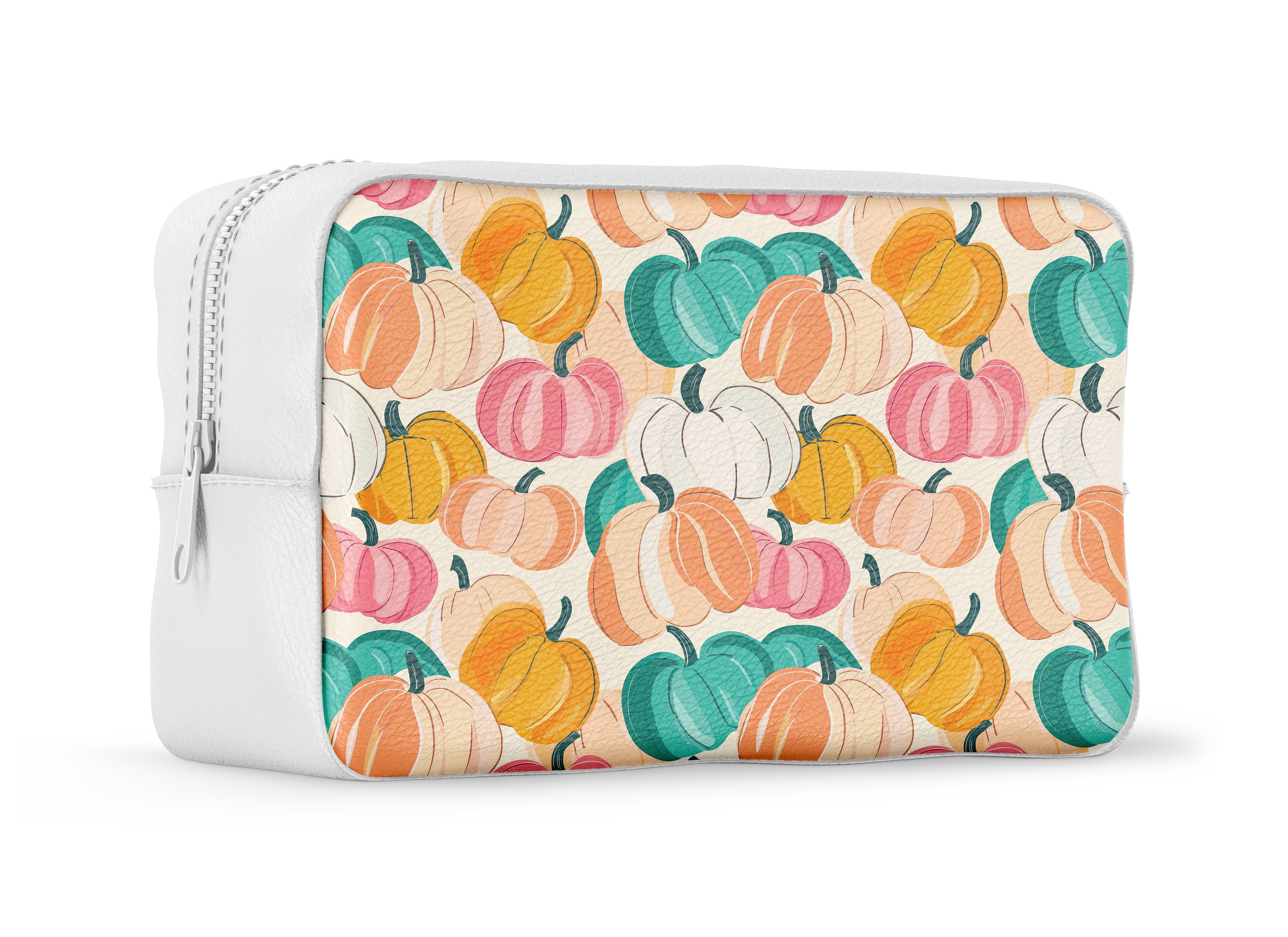 Pink Fall Pumpkins Cute Fall Background Pink and Teal Boho Pumpkin ...