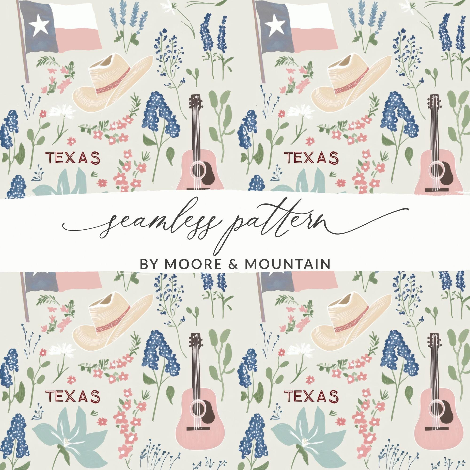 Texas Seamless Background | Seamless Texas Pattern, State of Texas ...