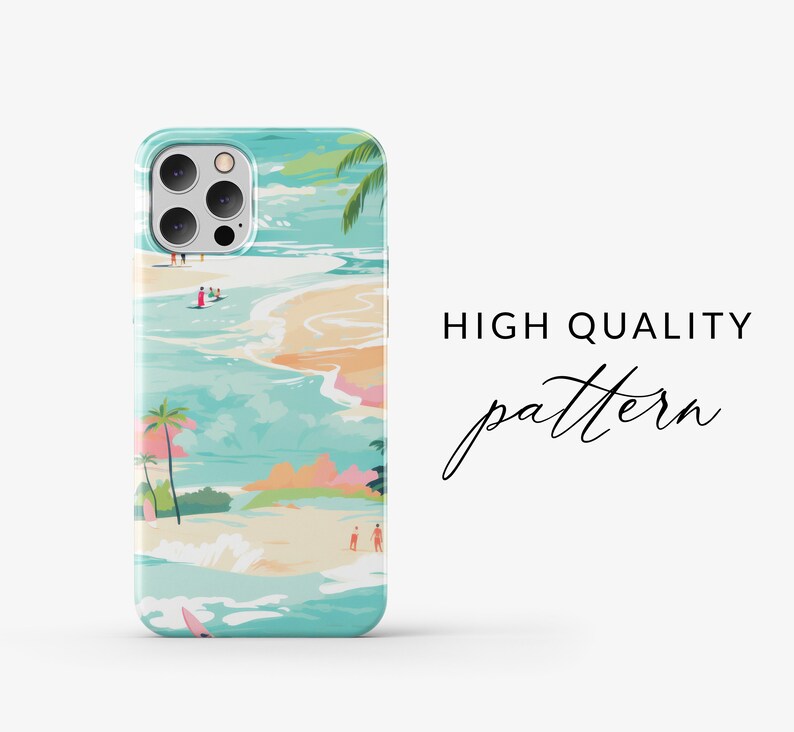 Colorful Beachy Pattern Seamless Beachy Pattern, Seamless Coastal Background, Seamless Summer ...