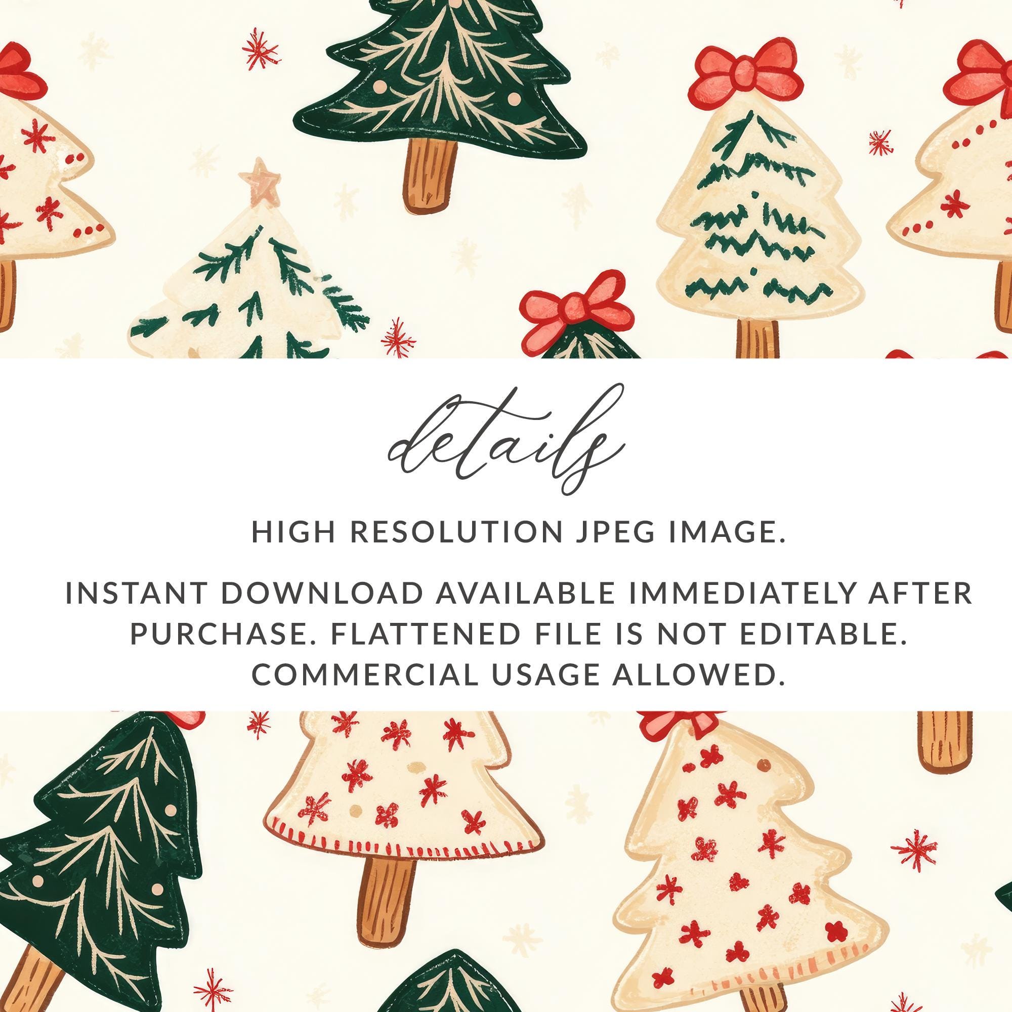 Naadloze achtergrond kerstkoekjes png-patroon kerstkoekjes achtergrond  schattig behang kerstboomkoekje - Etsy België, image size:2000x2000