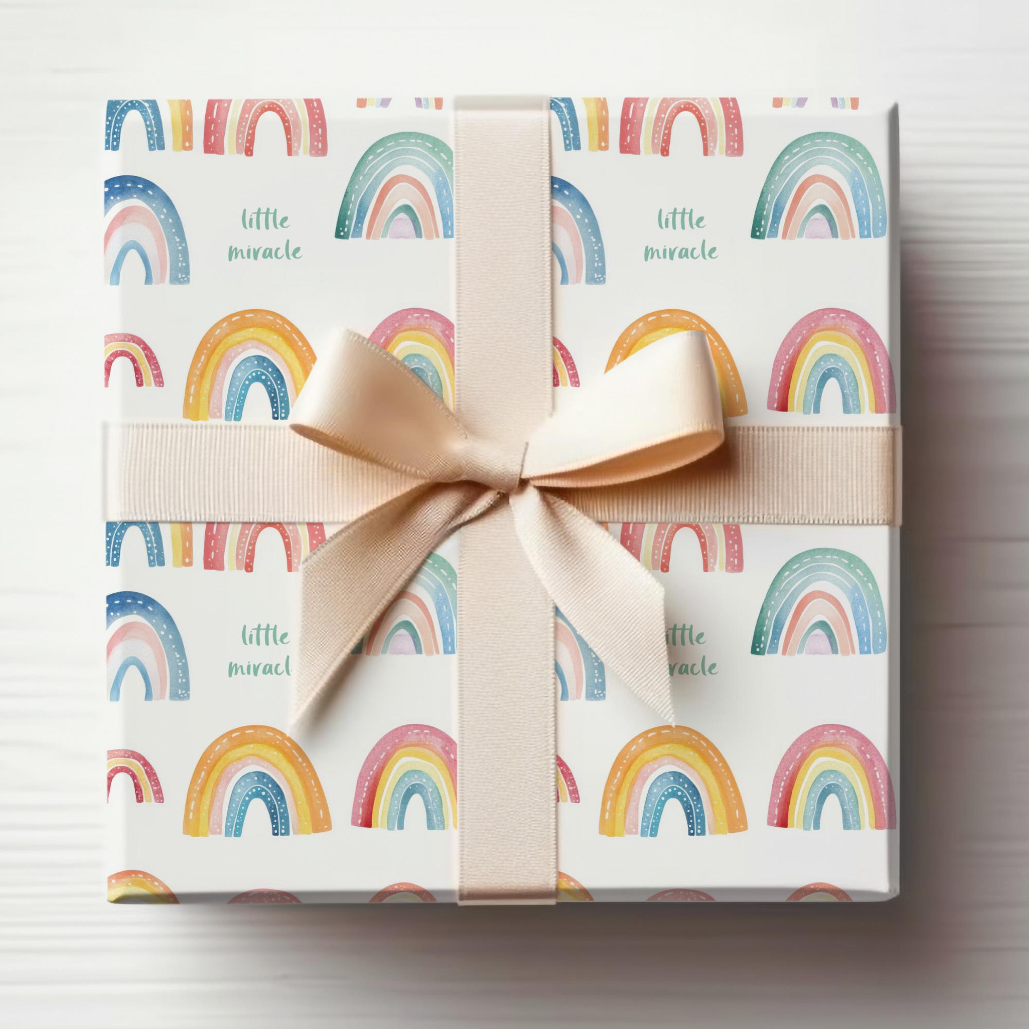 Watercolor Rainbow Digital Paper, Seamless Pastel Rainbow Pattern ...