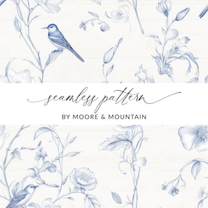 Motif transparent toile bleue, arrière-plan transparent élégant toile bleue, motif élégant de mariage de vigne et d'oiseau délicats, esquisse d'oiseau et de vignes