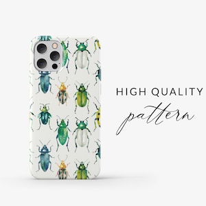 Seamless Bug Pattern Watercolor Bugs Seamless Pattern, Cute Beetles ...