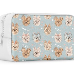 Seamless Yorkshire Terrier Background, Cute Yorkie Dog Background ...