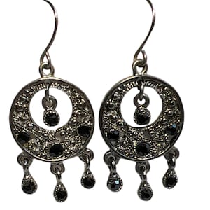 Handmade Beaded Chandelier Earrings