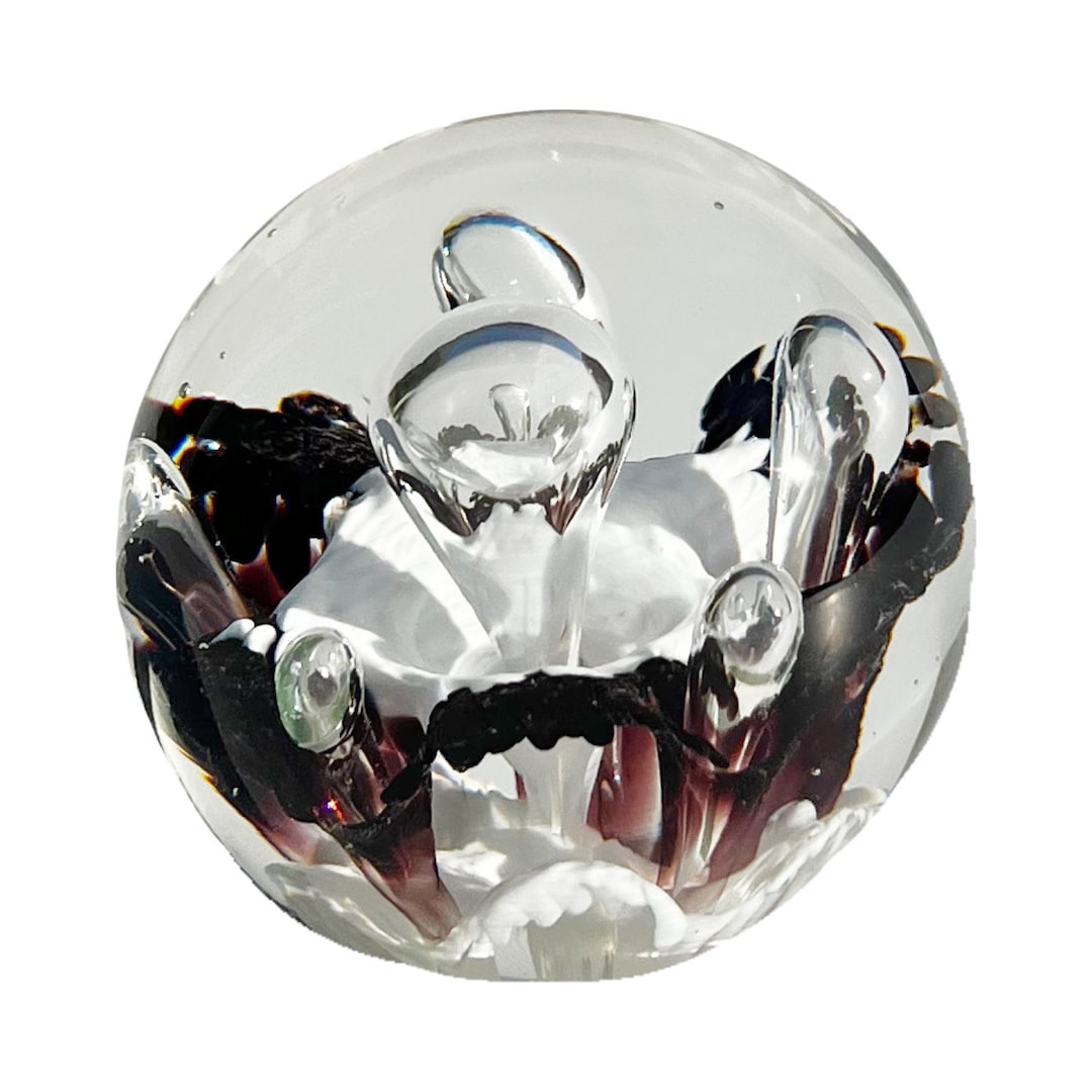 ペーパーウェイト！ ガラスアート スタジオガラスペーパーウェイト - Etsy 日本