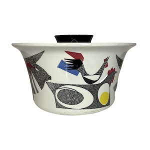 VTG A La Carte Figgjo Covered Casserole Dish MCM Scandinavian Design 8”D