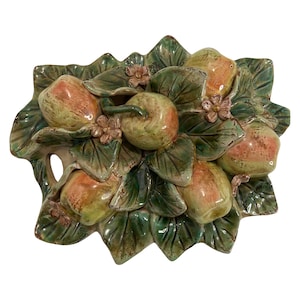 Terracotta Wall Plaque - Hand Painted
