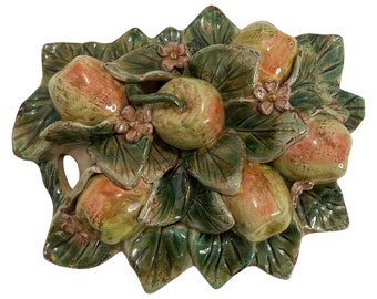 Terracotta Wall Plaque - Hand Painted