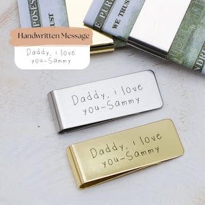 Fathers Day Gift,Personalized Money Clip,Gift for Husband,Engraved Money Clip,Gift for Boyfriend,Mens Money Clip,Personalized Gift,Dad Gift