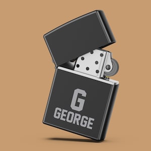 Personalized Engraved Lighter,Gift for Dad,Custom Lighter,Gift for Him,Custom Lighter,Bachelor Gift,Groomsmen Gift,Bachelor Party Favors